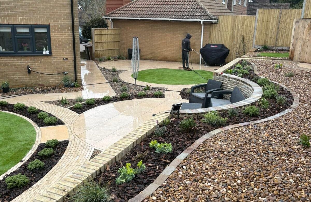 Bespoke Driveways and Patios in Hampshire: A Guide to Cohesive Garden Design