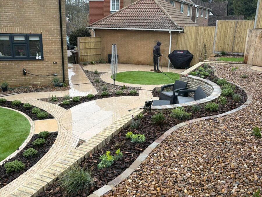 Bespoke Driveways and Patios in Hampshire: A Guide to Cohesive Garden Design
