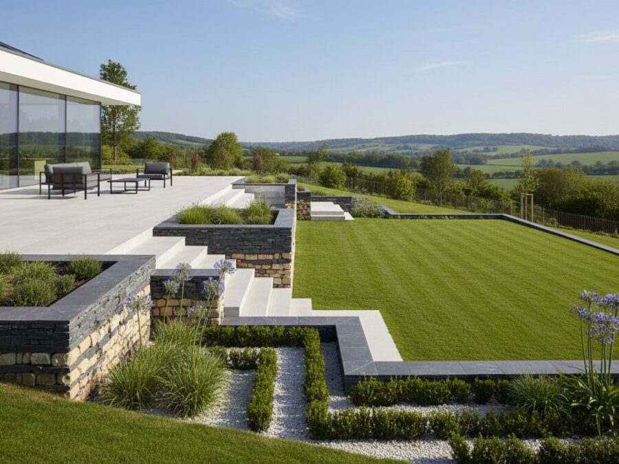 Tiering a Garden in Hampshire: The Complete Professional Guide (2026)