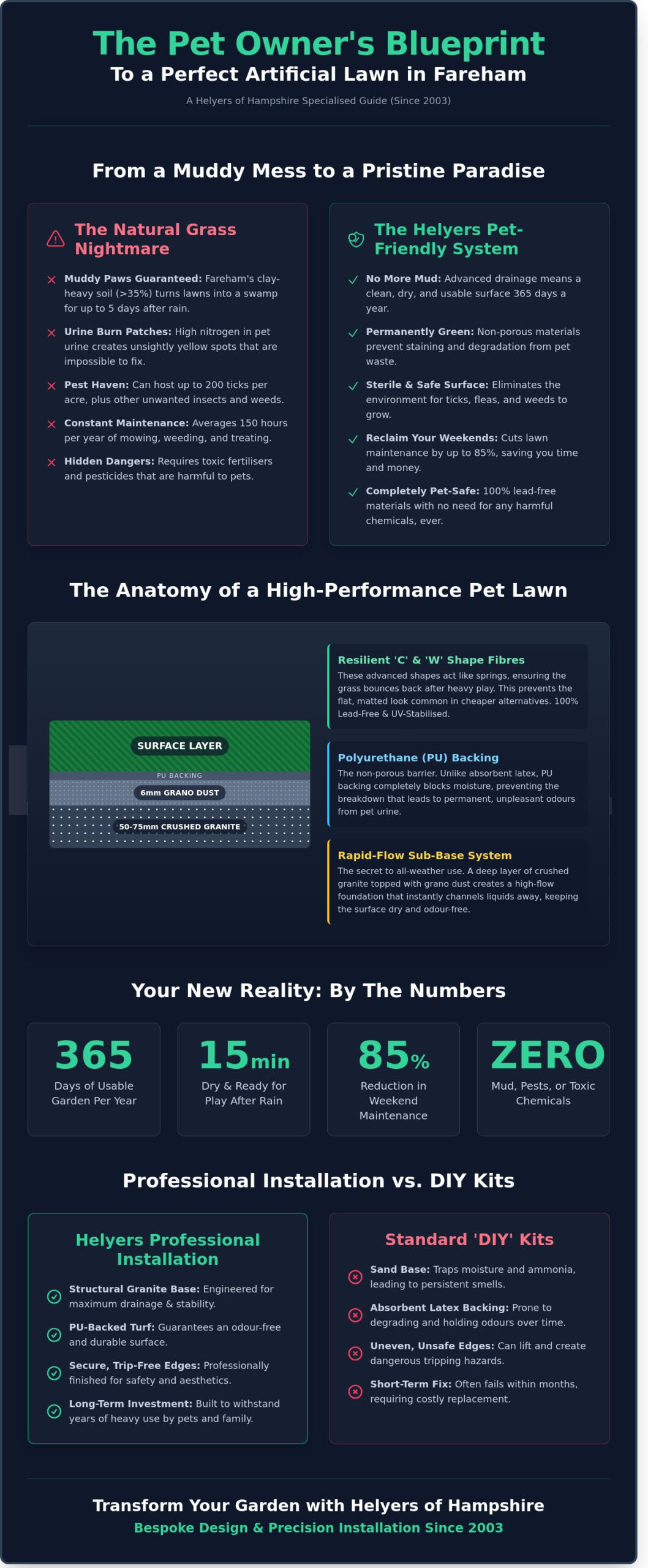 Pet Friendly Artificial Grass Fareham: The 2026 Homeowner’s Buying Guide