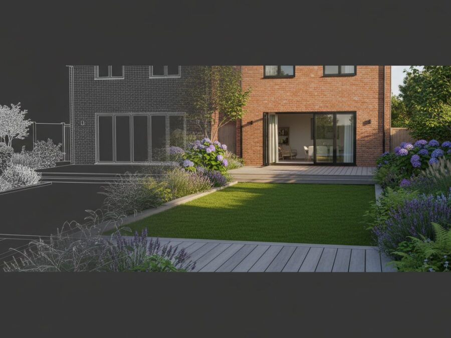 3D Garden Design Visualisation Service: See Your Hampshire Garden Before the Build