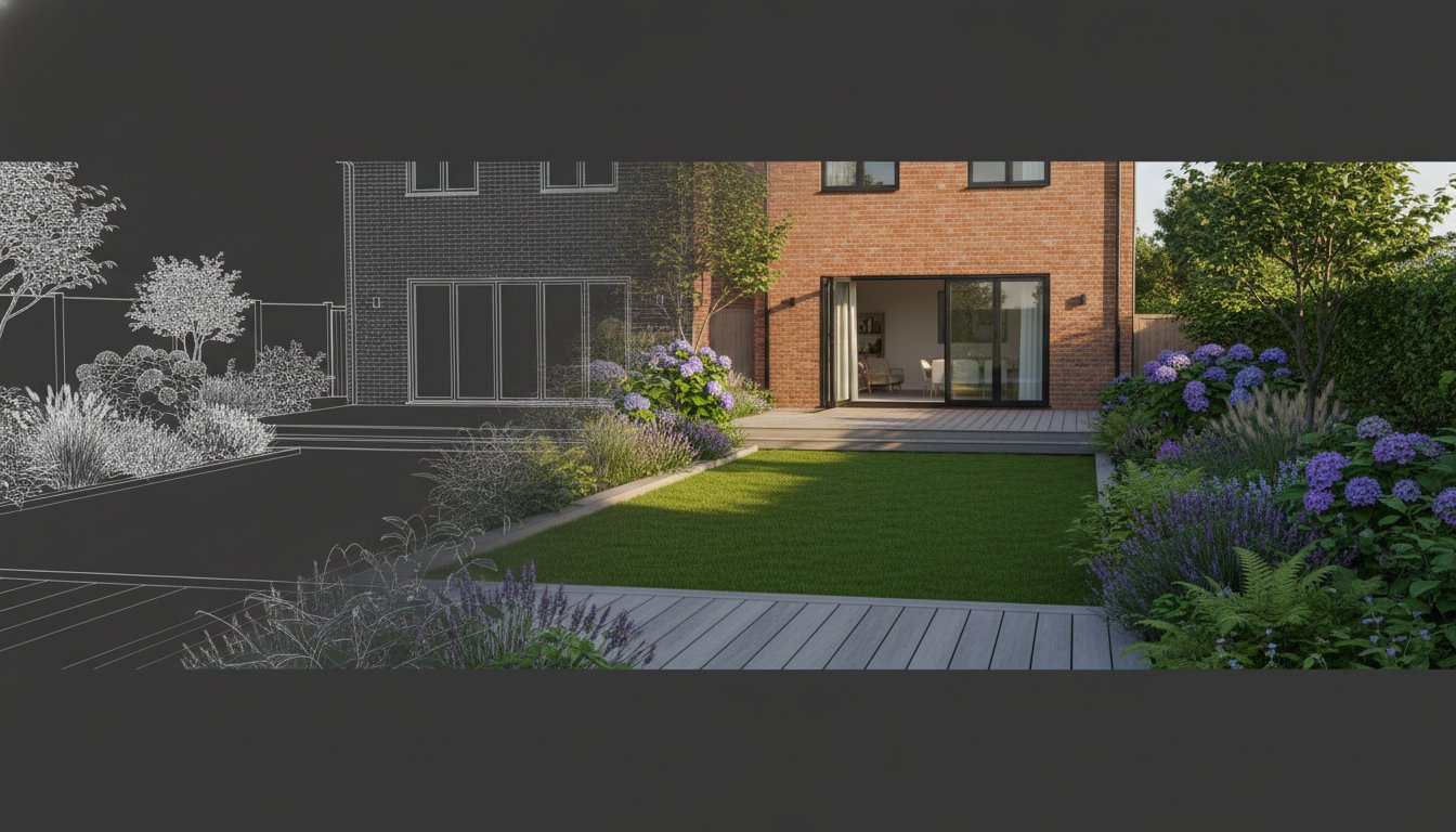 3D Garden Design Visualisation Service: See Your Hampshire Garden Before the Build