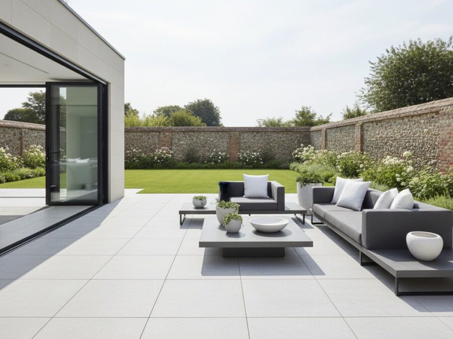 Porcelain Patios in Hampshire: The Ultimate Guide to Modern Outdoor Living (2026)